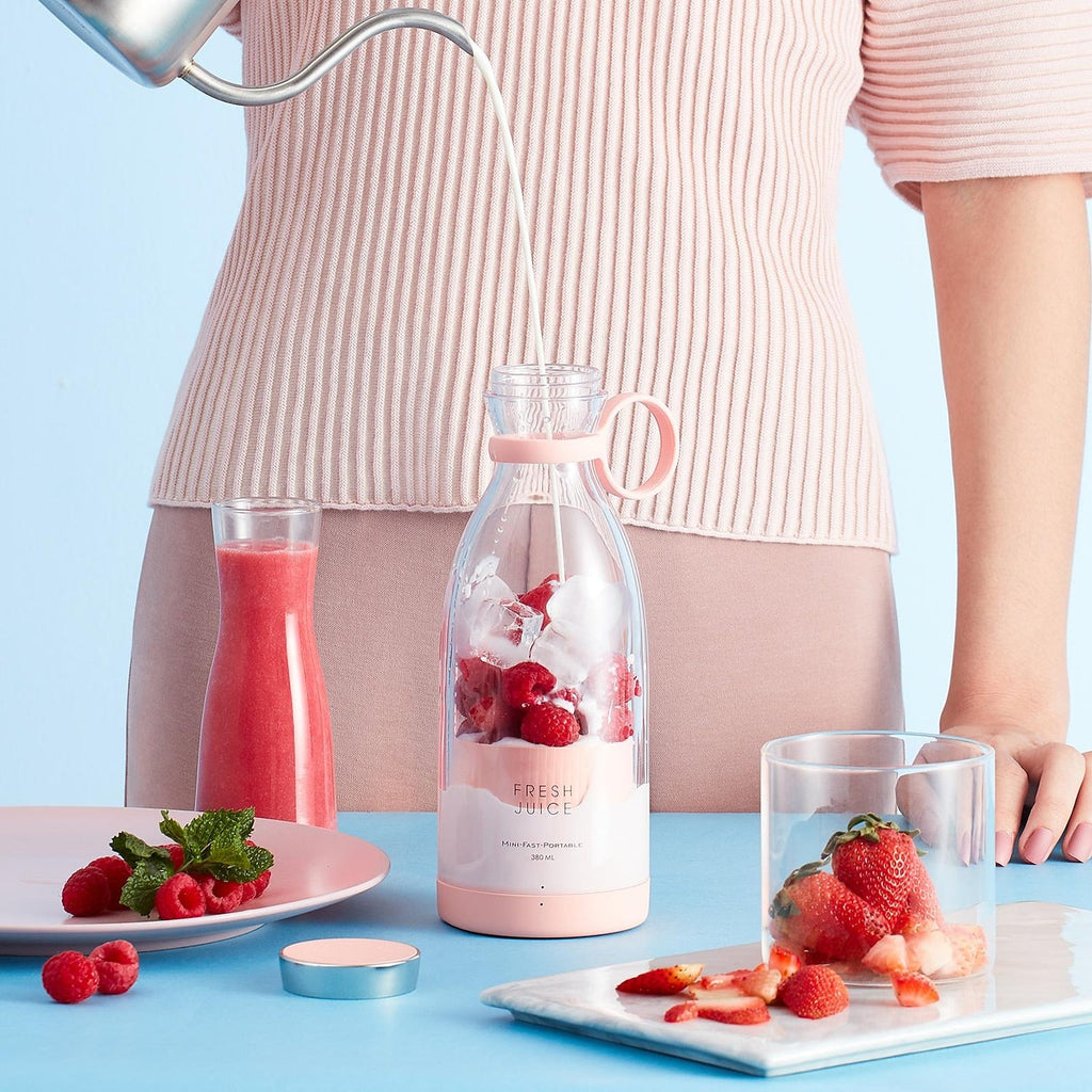 Portable Blender Bottle Pink